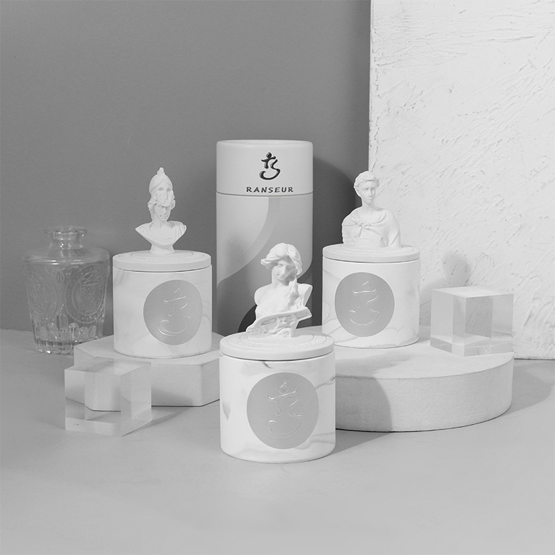 Home Fragrance Piano - Aromaterapi Mum Alçı Bardak Heykel Fincan