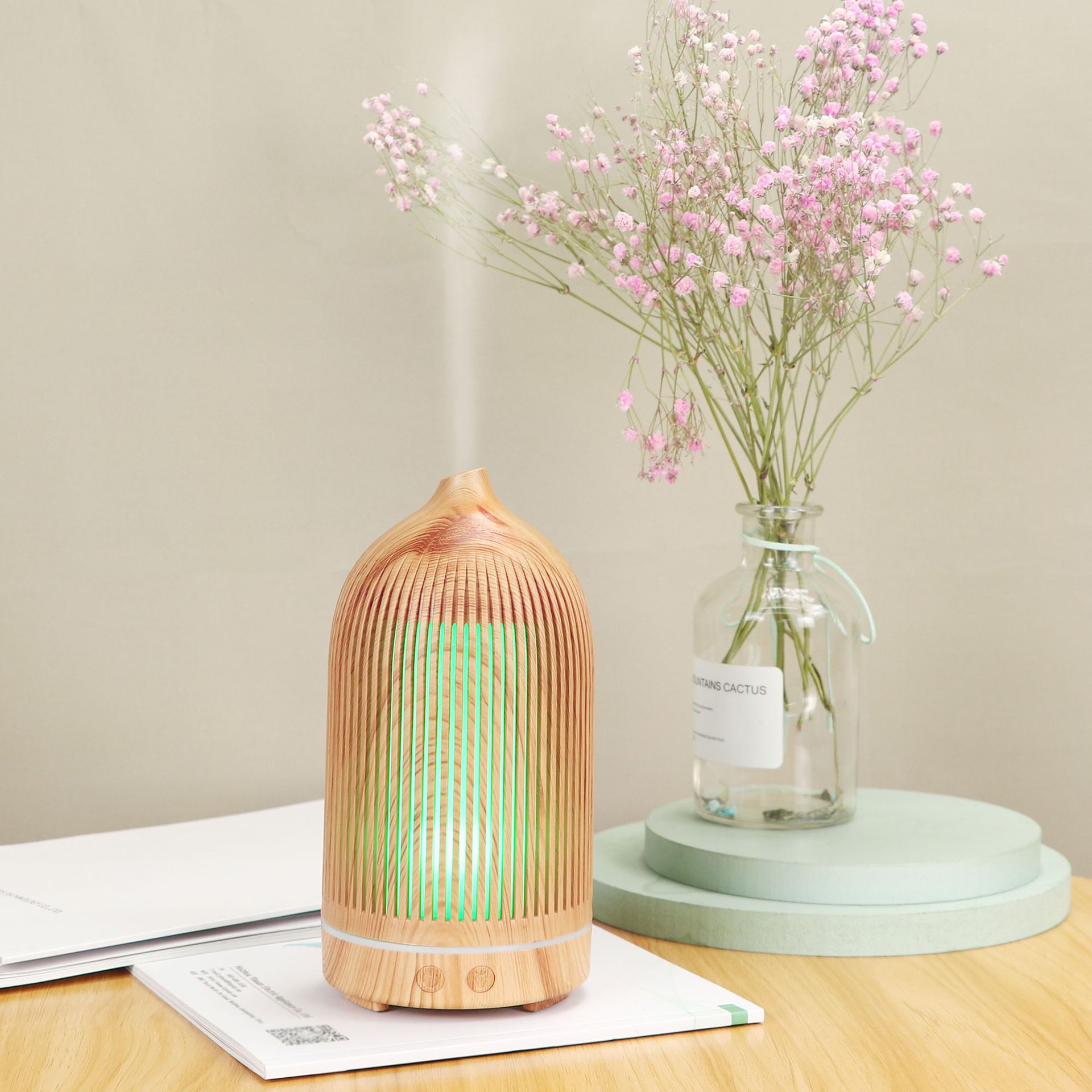 Home Fragrance Piano - Aromaterapi Difüzörü, 200ml Vazo Difüzörü, 5V
