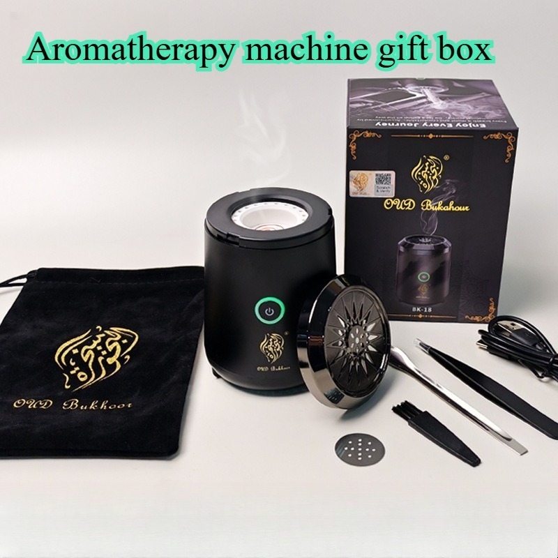Home Fragrance Set Gift - Siyah BK-18 Aromaterapi Makinesi Hediye Kutusu