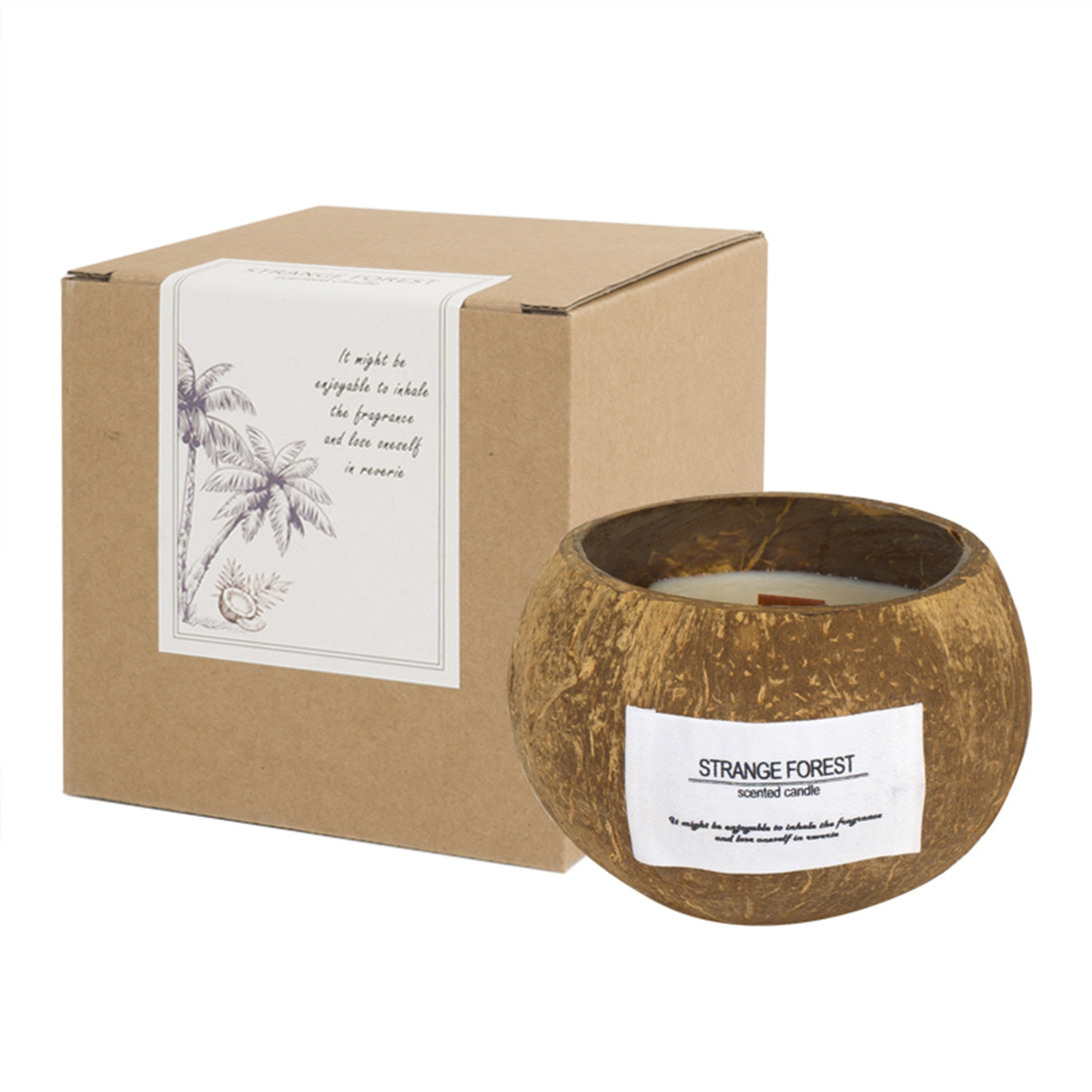 Hindistan Cevizi Kabuğu Aromat - Home Fragrance Scented Candle incelemesi ve fiyatı