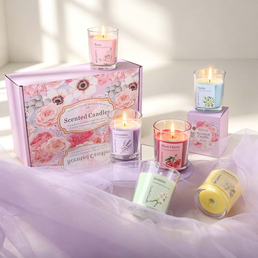 Aromaterapi Kokulu Mum Hediye  - Home Fragrance Set Gift incelemesi ve fiyatı