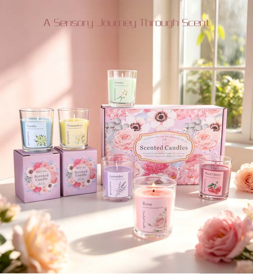 Aromaterapi Kokulu Mum Hediye  - Home Fragrance Set Gift incelemesi ve fiyatı